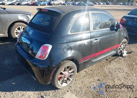 2015 Fiat 500C Abarth из США, поврежденный, VIN 3C3CFFJH2FT501653